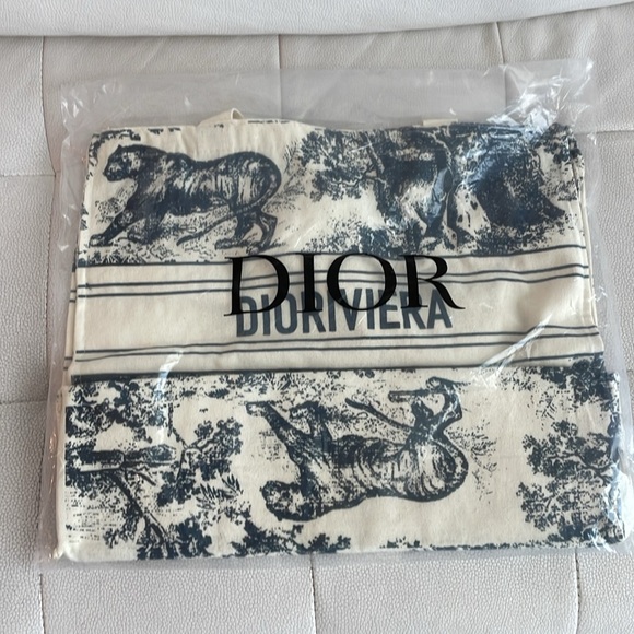 Christian Dior Dioriviera Canvas Tote Weekender Bag. Brand New in packa… - Picture 10 of 11